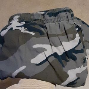 Mens camo pajama jeans